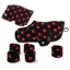 Crafty Pony Snuggle Set Black Red Spot